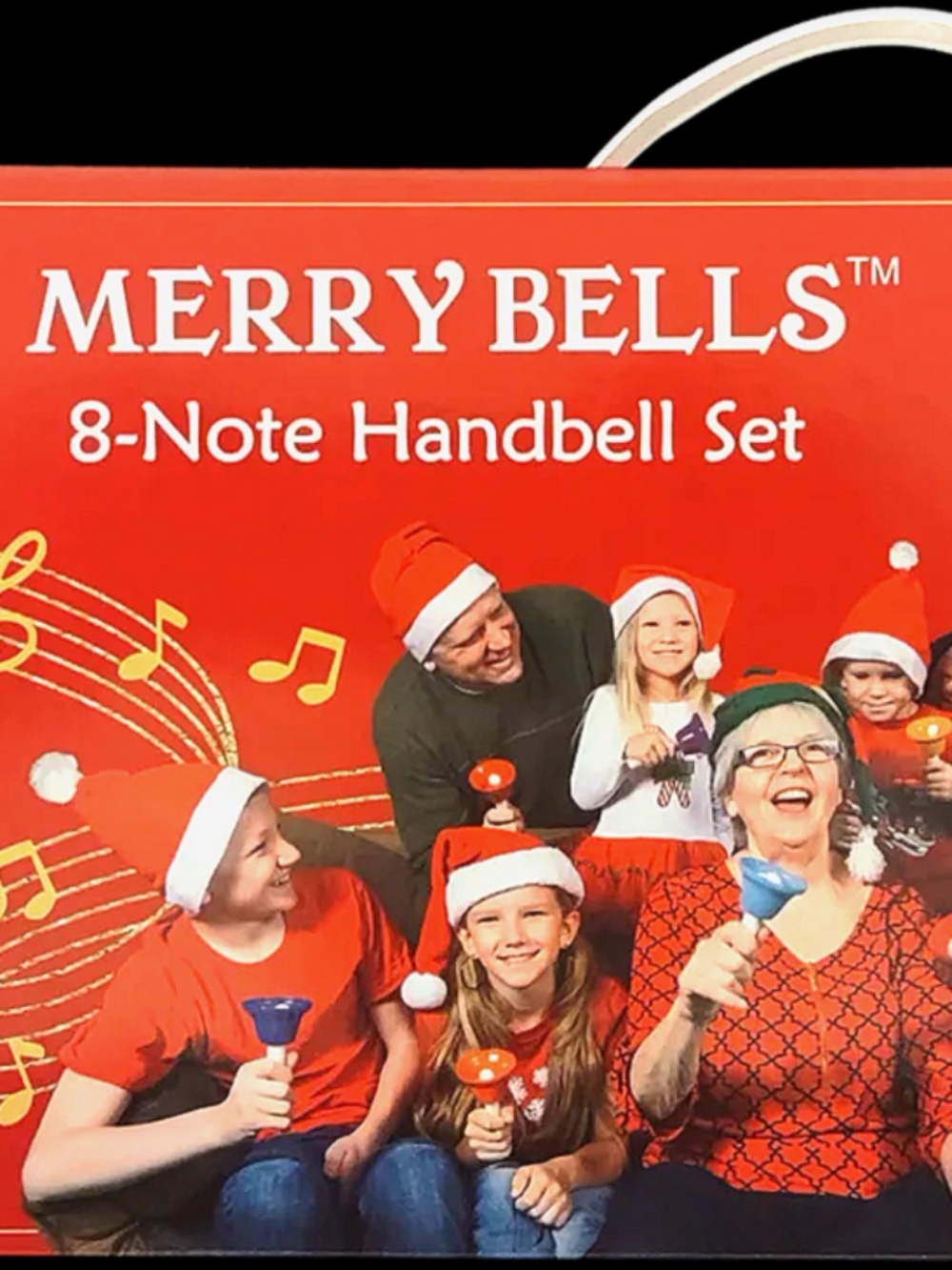 Merry Bells 8 Note Handbell Set *Handbell Set for Kids* + Play Along DVD